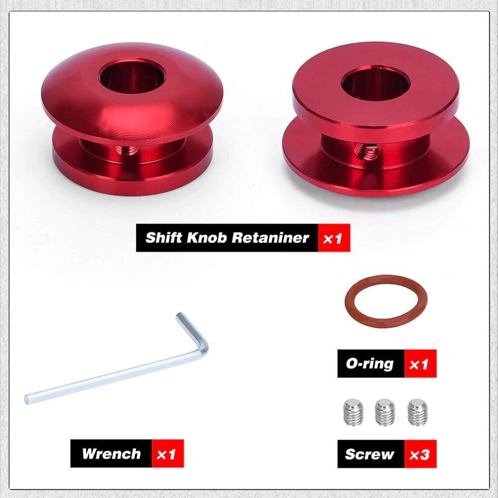 2 Pack Shift Knob Limiter Universal Car Shift Knob Boot Retainer Stopper Shif...