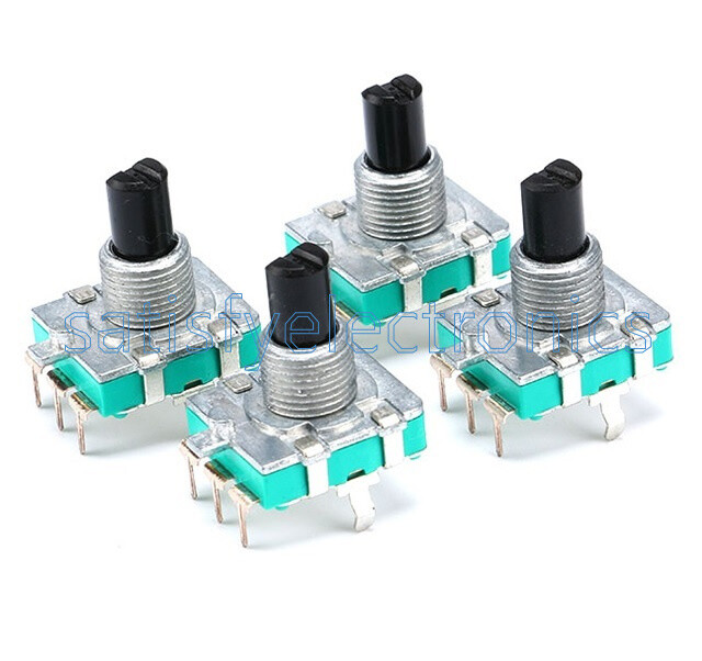 2PCS EC16 E16 Audio /digital encoder/ 360 rotating 3Pin Handle length:15mm