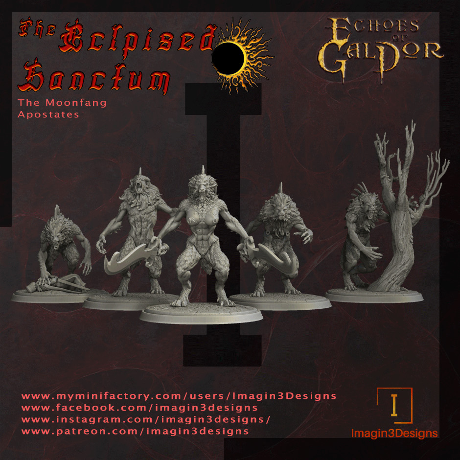 Moonfang Apostates | The Eclipsed Sanctum | Imagin3Designs
