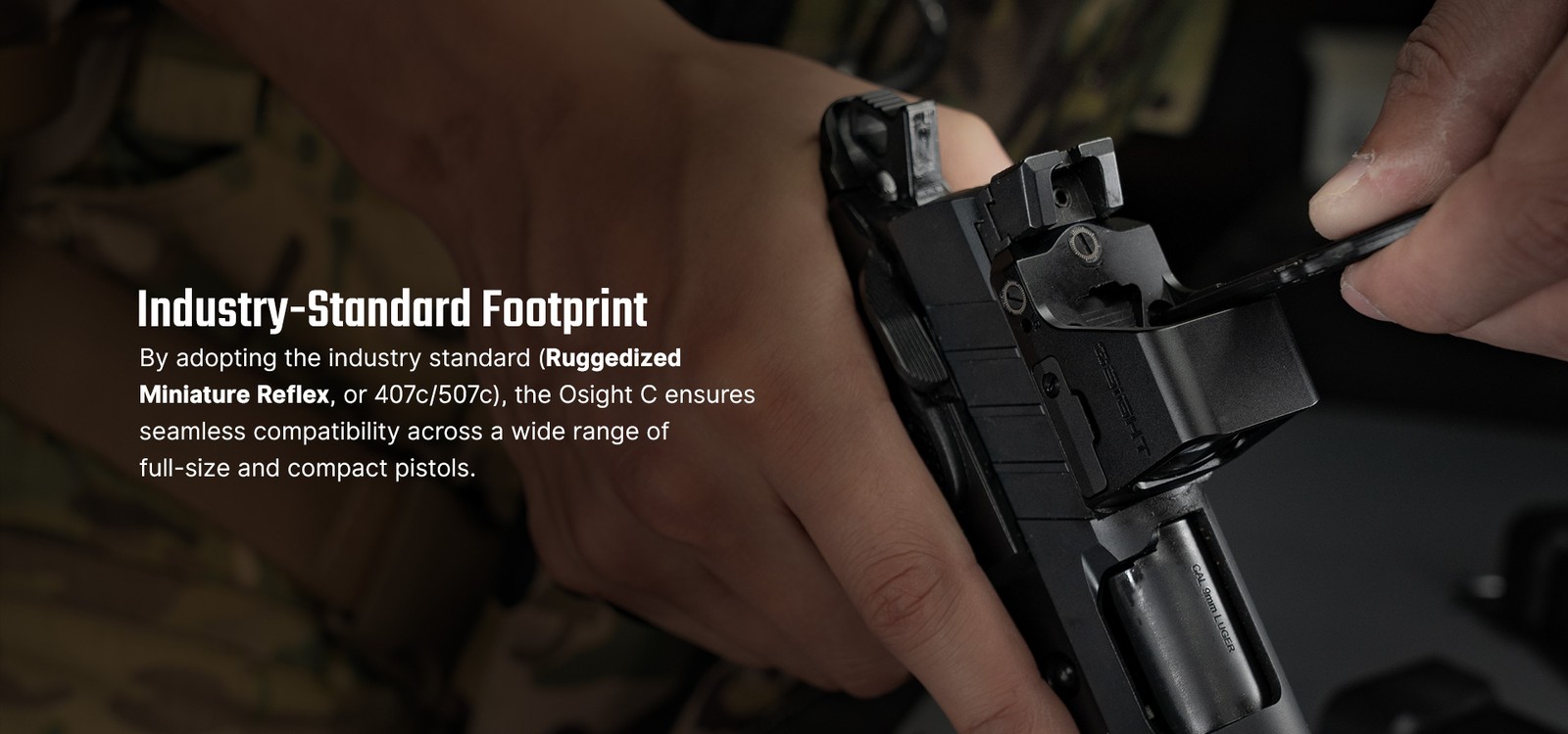 Olight Osight C 3 MOA Dot Sight with 32 MOA Circle