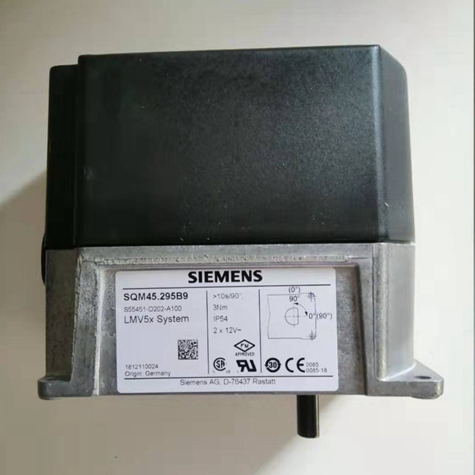New In Box SIEMENS SQM45.295B9 Combustion Actuator