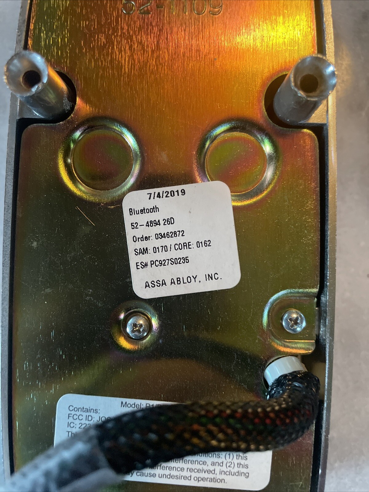 Assa Abloy Access Control Lock System (Bluetooth)