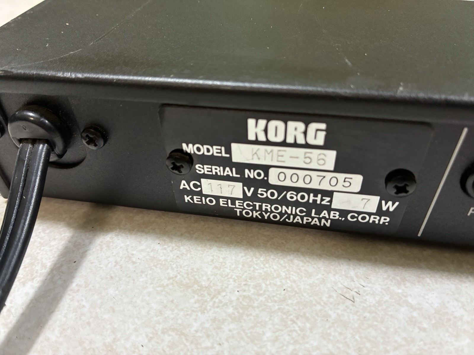 Korg KME-56 Multi Graphic Equalizer
