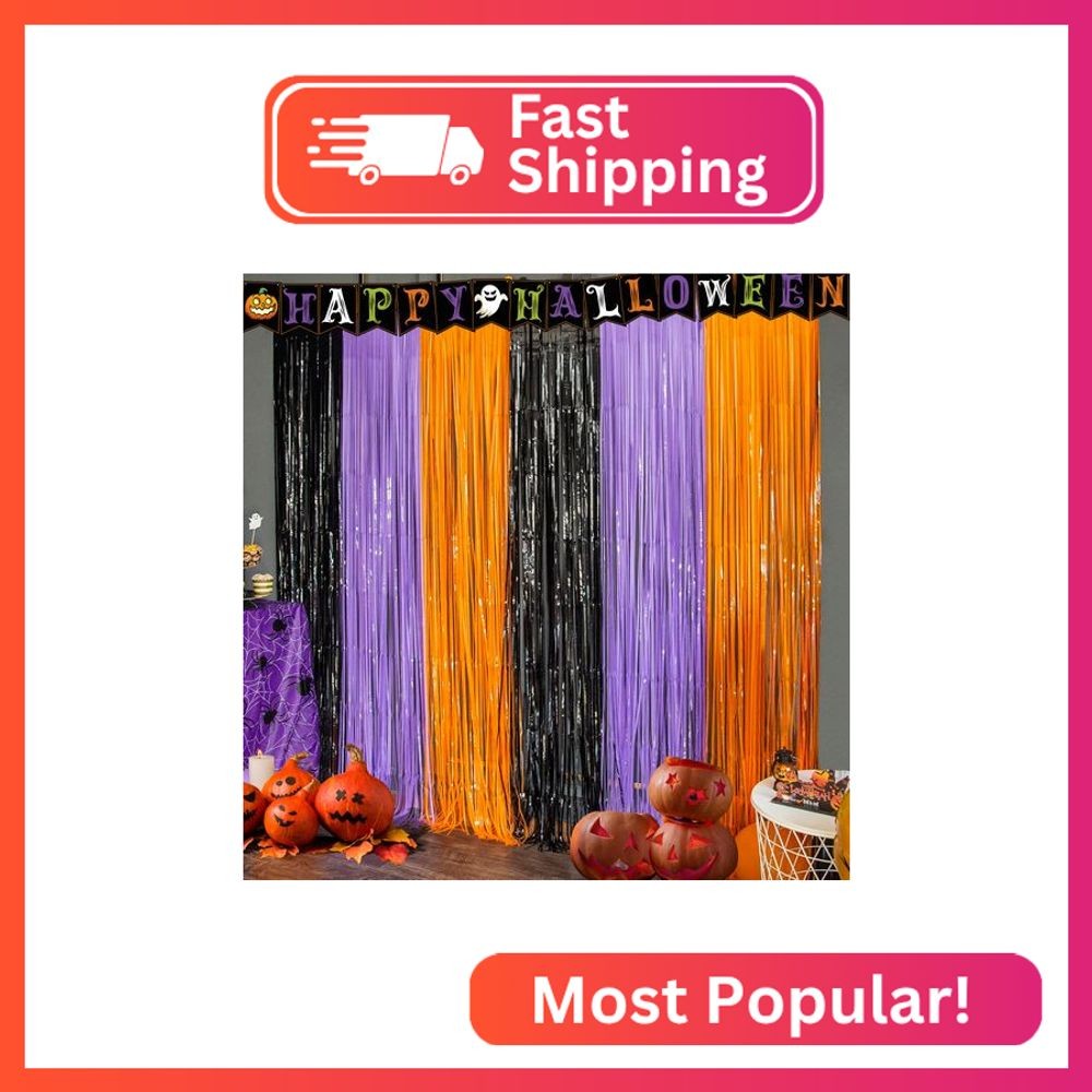 OHOME Halloween Decorations - Halloween Party Decorations | Trick or Treat Backd