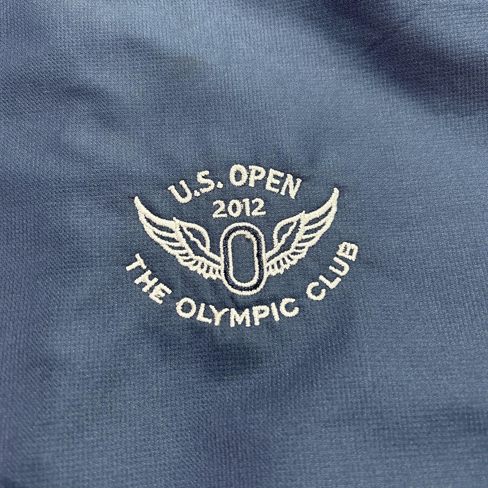 Sunice 2012 U.S. Open Olympic Club Pullover Jacket Mens Medium Blue Golf