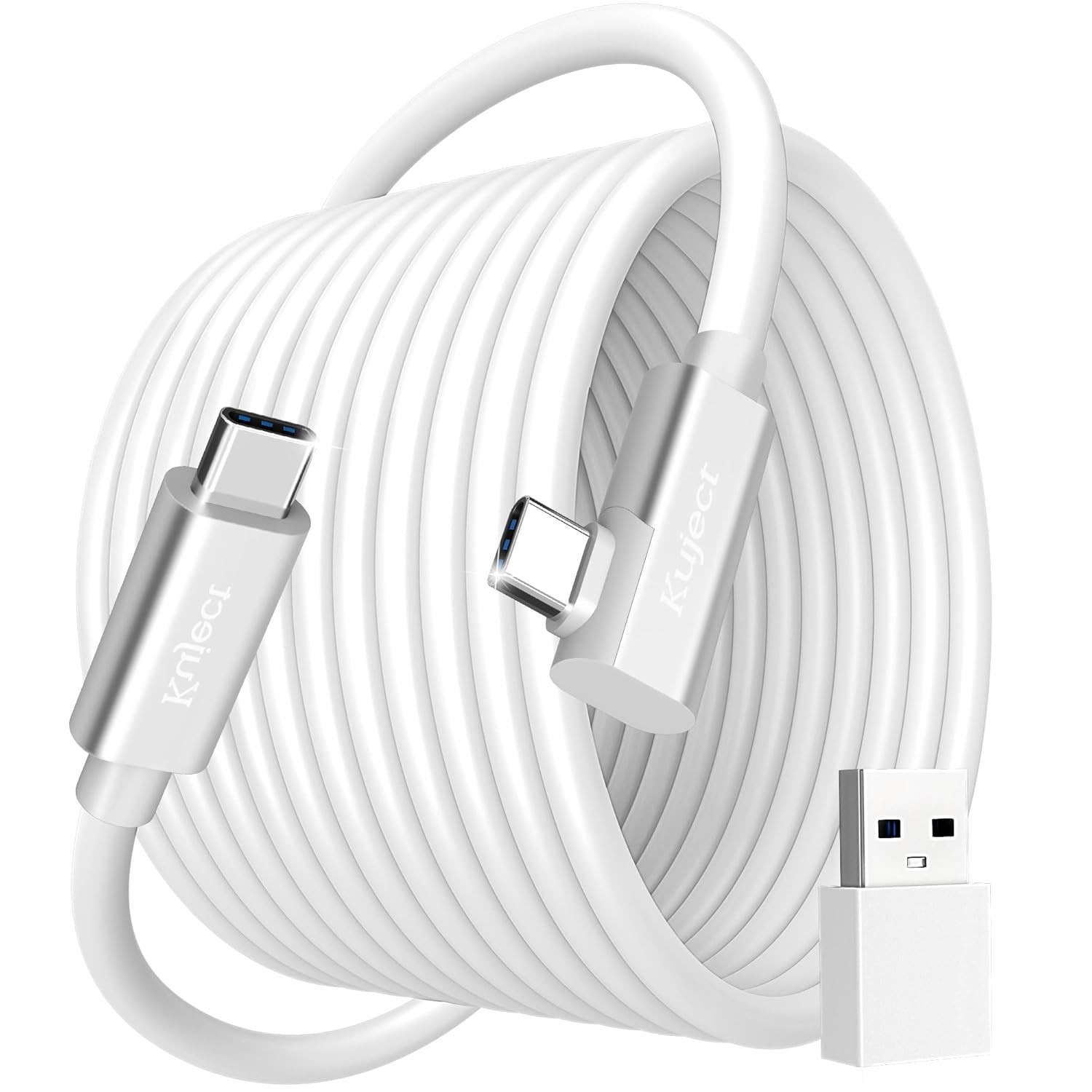 Link Cable 20FT Compatible for Quest 3S/3, Quest 2/Pro, Pico 4, VR Headset Acces