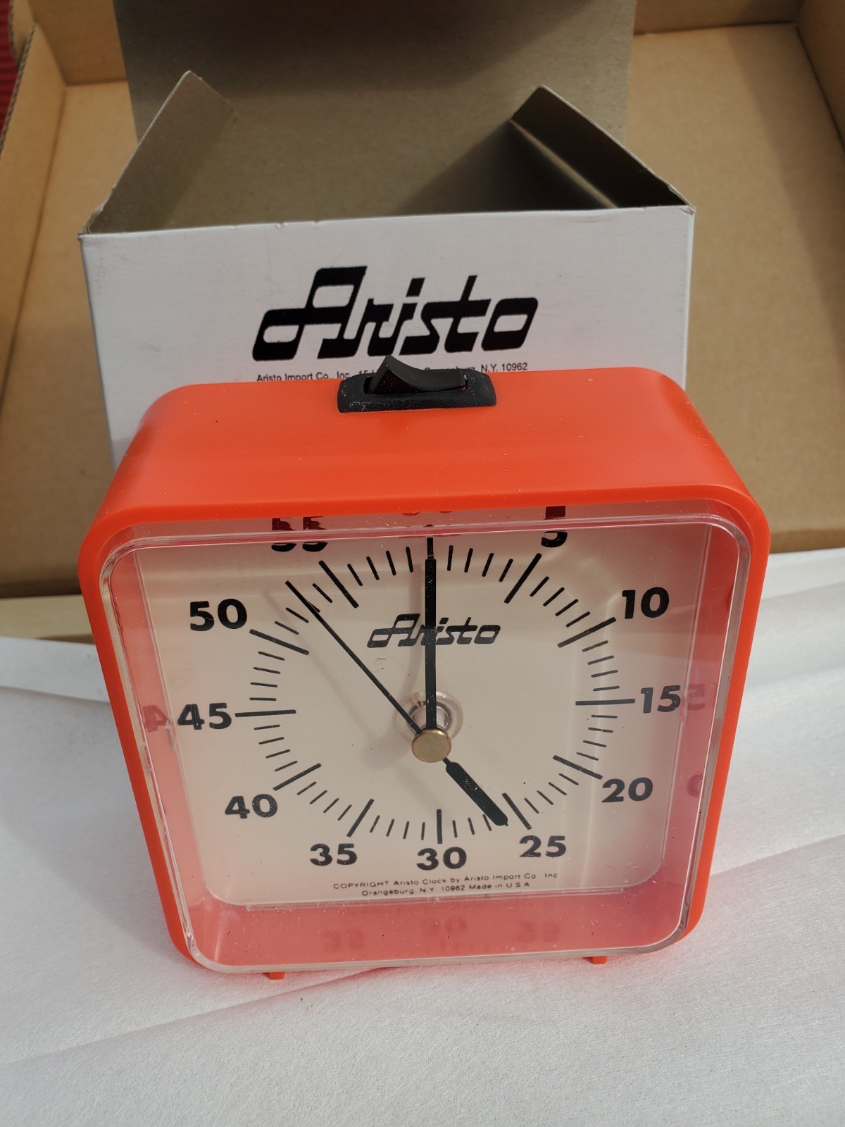 ARISTO RED-ORANGE STOPCLOCK SPORTS TIMER WLS19787