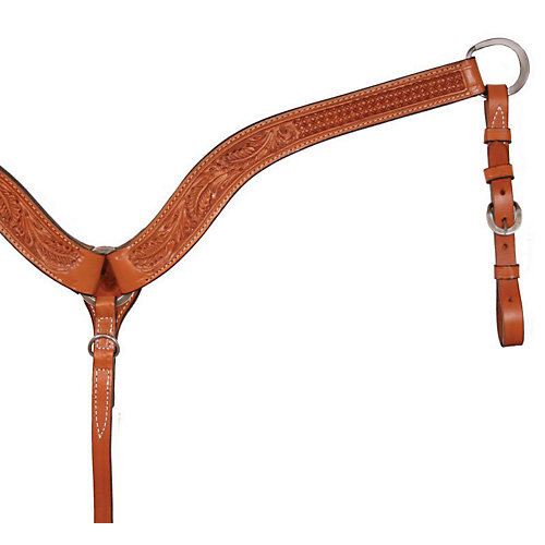Circle Y Goodnight Floral Combo Breast Collar