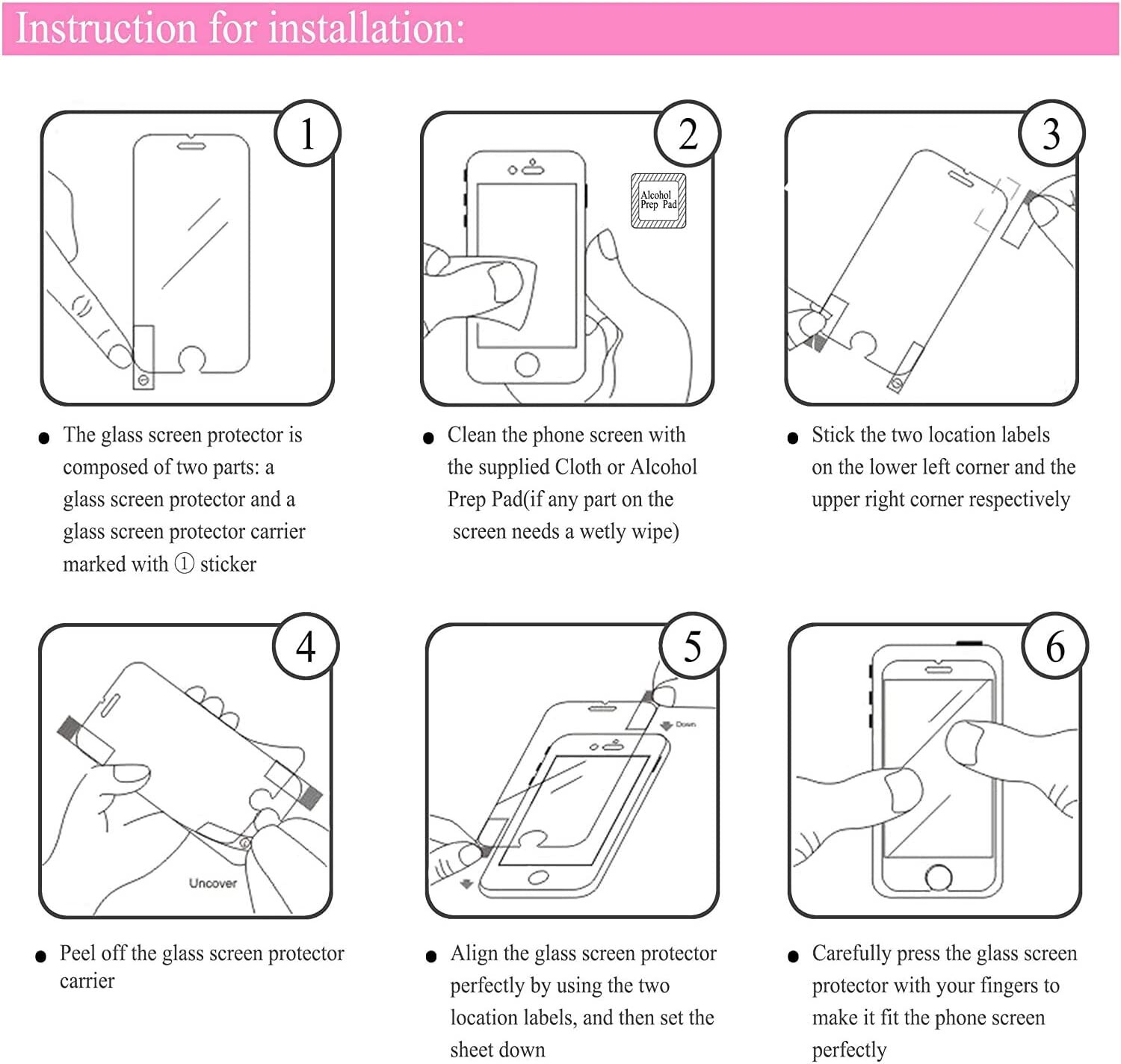 Full Privacy Tempered Glass Anti-Spy Screen Protector For Google Pixel 7 Pro