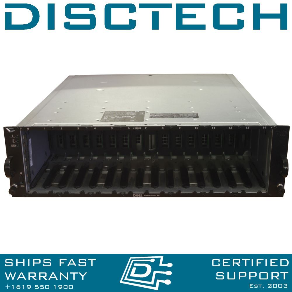 Dell Powervault MD3000 SAS SATA Storage Array 15 Bay