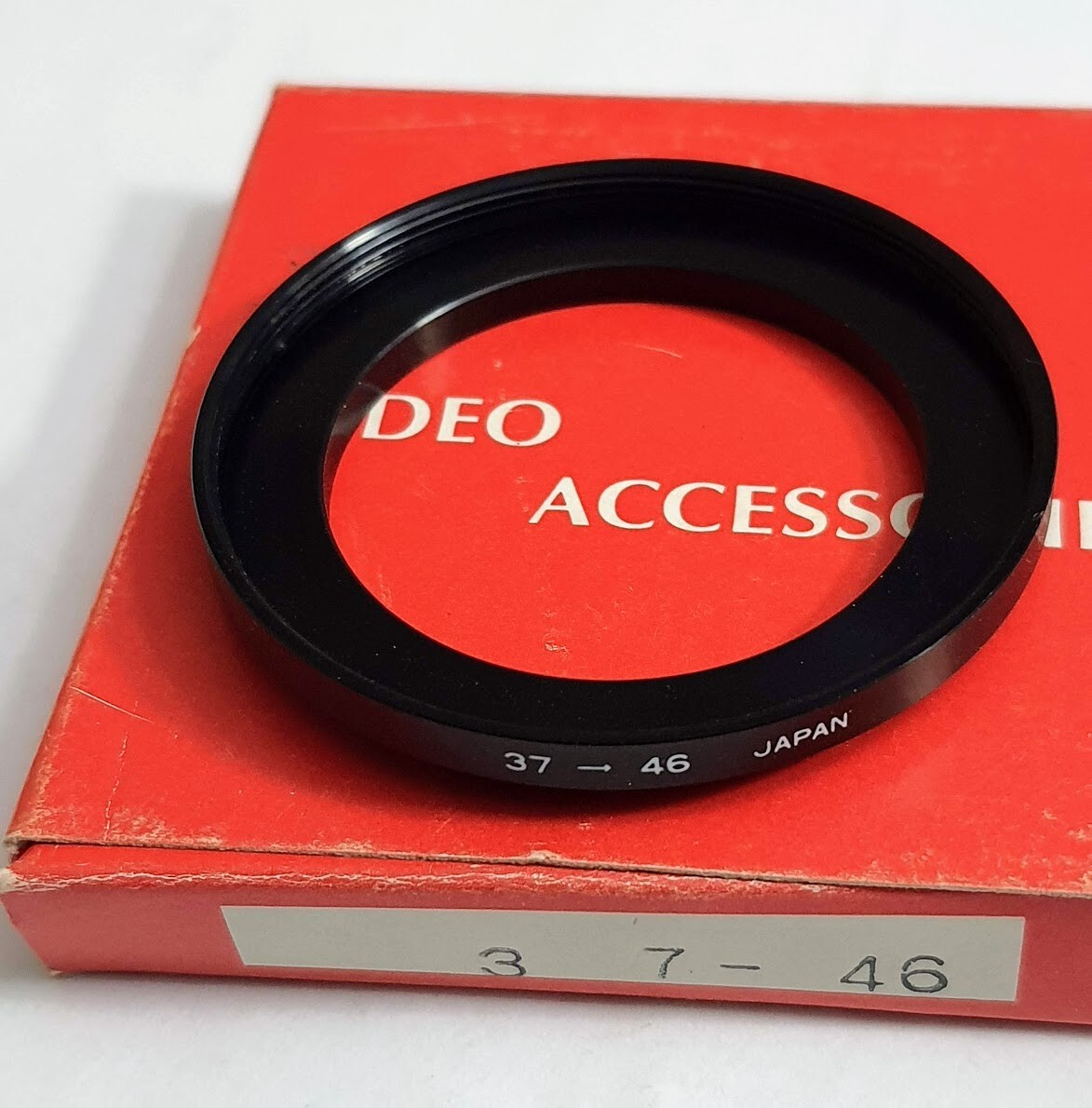 37-46mm Step-Up Adapter Metal Ring 37mm-46mm 37-46 Stepping Step up 37mm-46
