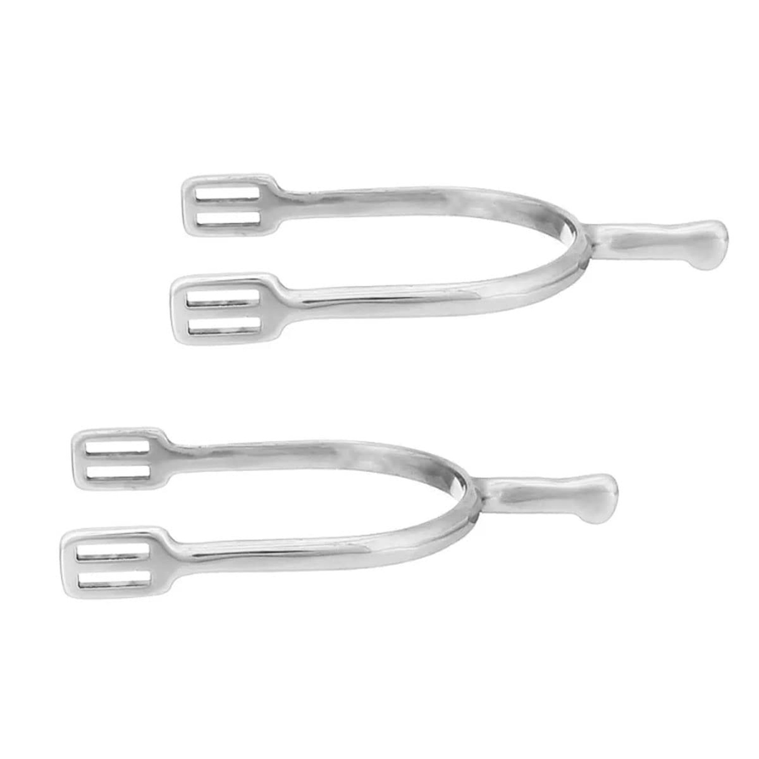 Centaur Stainless Steel Ladies' 7/8 in Knob End Spurs Riding Horse Equestrian...