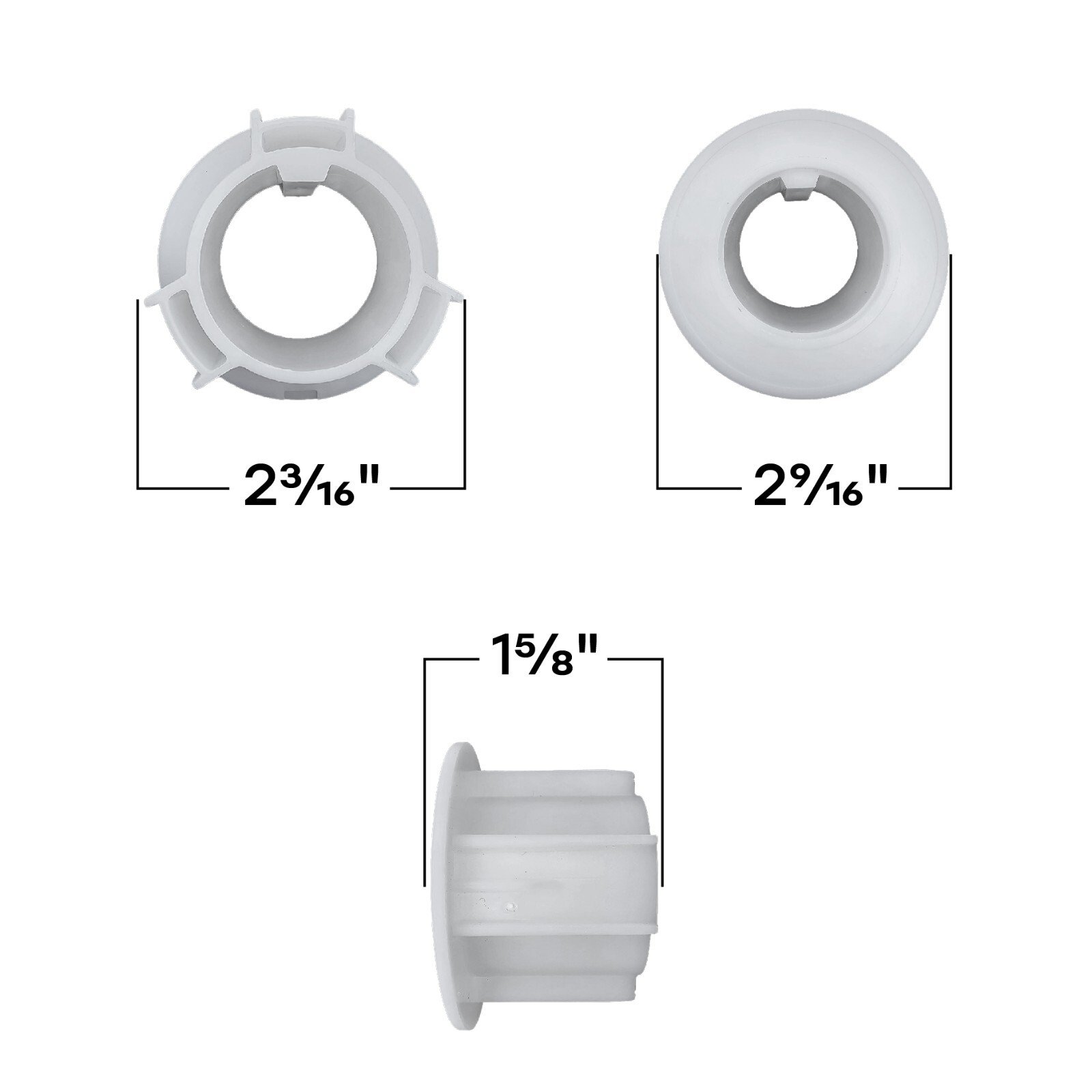 Tube Adapter for 2 1/2" Tube #RA25