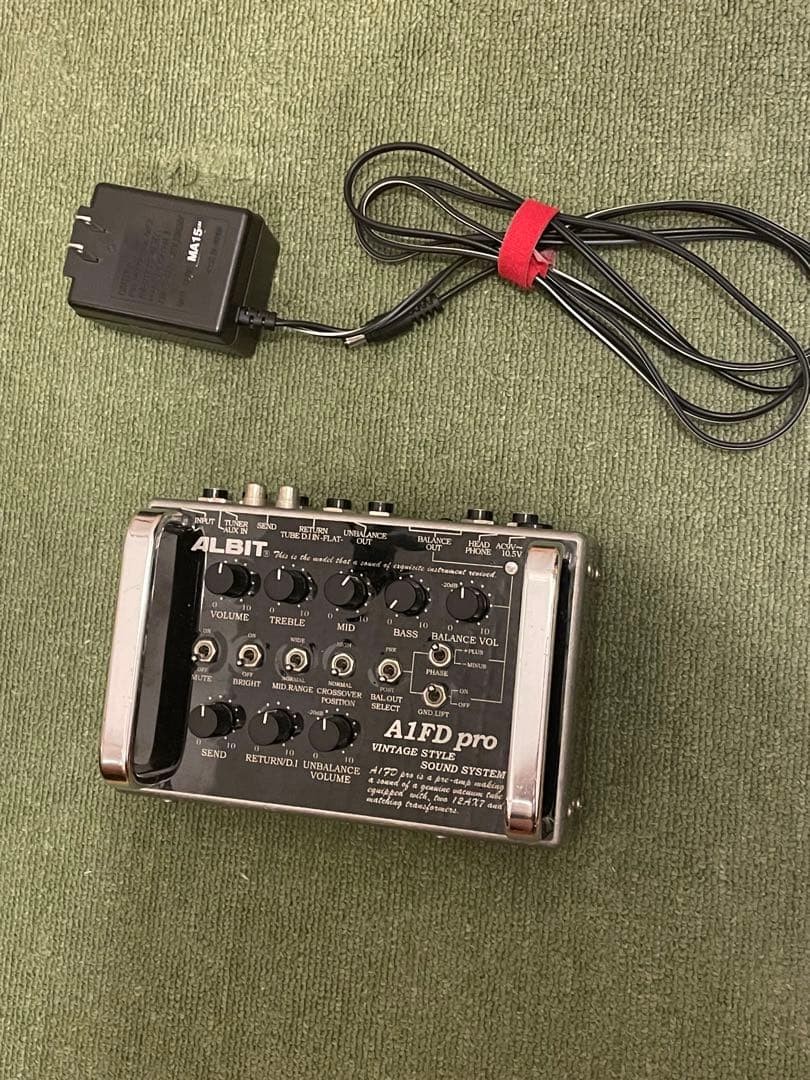 ALBIT A1FD Pro Guitar Wireless System Used Compact 80chars