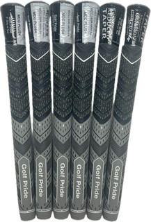Golf Pride Multi-Compound Cord Plus 4 Jumbo Grip (Black/Gray) SET OF 6