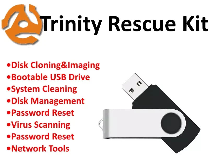 Trinity Rescue Kit: Virus Scan, System Recovery,Repair,Malware Removal Toolkit