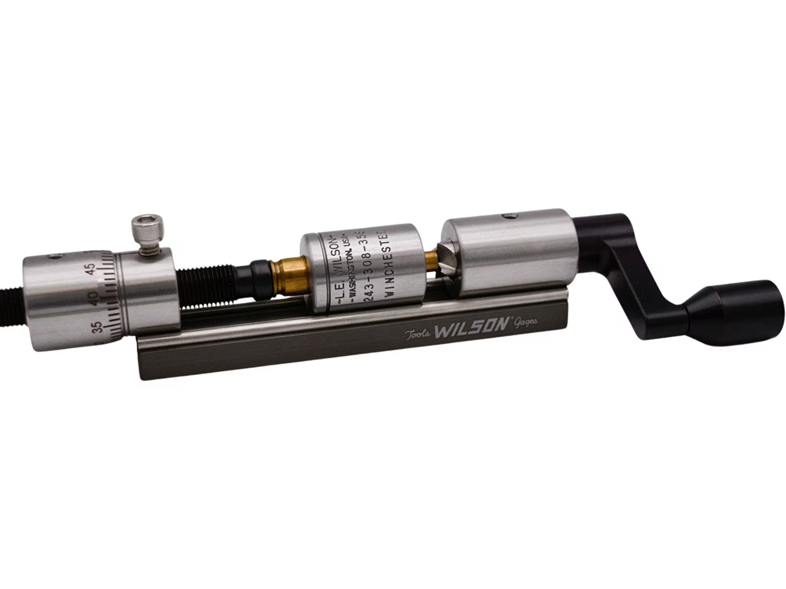 L.E. Wilson Micrometer Case Trimmer Stainless Steel