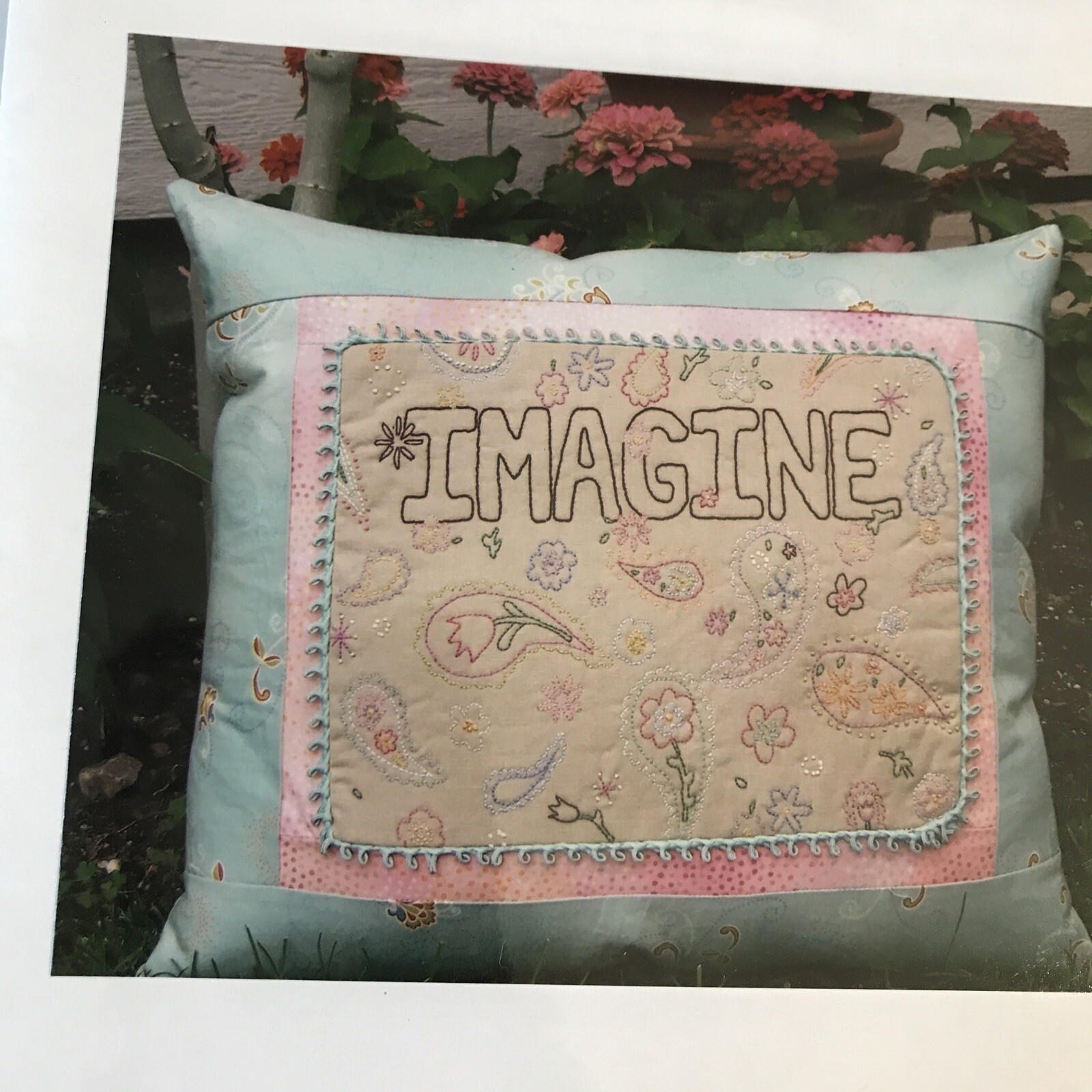 Quilt Pattern Imagine Appliqué or Embroidery Pretty P & Mama B Design