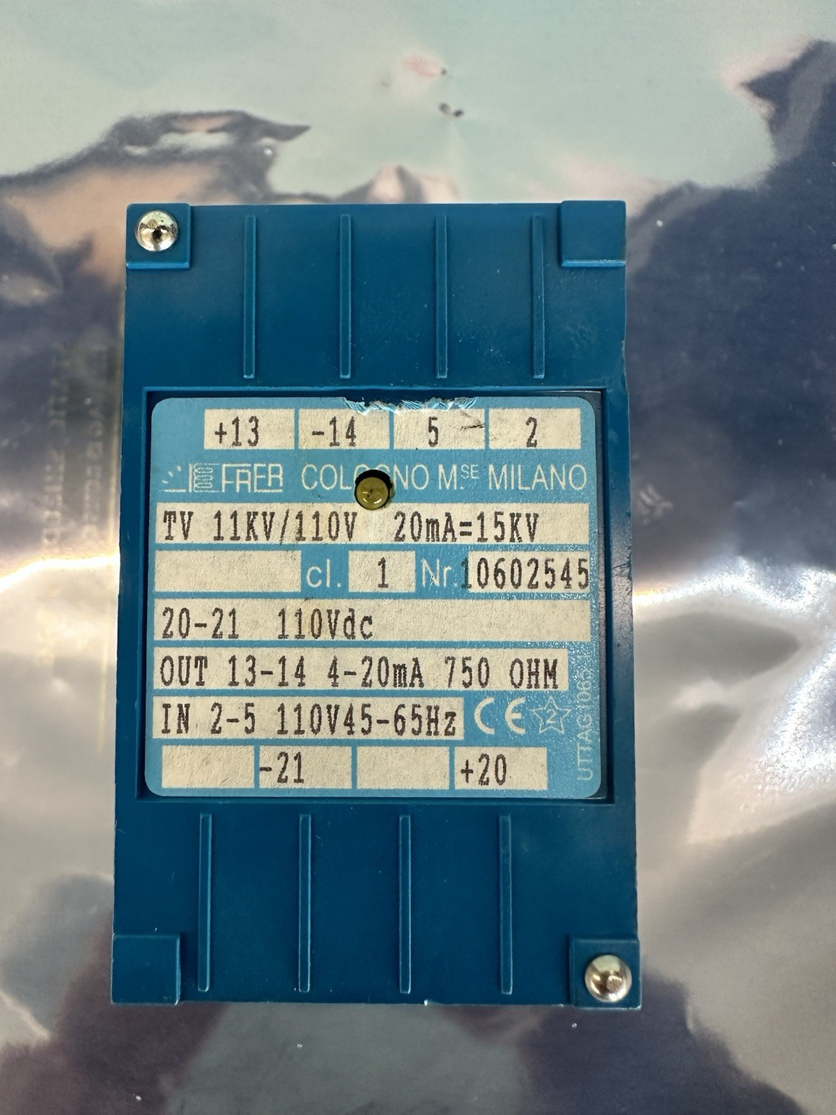 FRER UTTAG 1065.1 TRANSDUCER