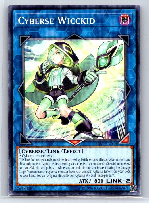 Cyberse Wicckid SAST-EN044 Common Savage Strike Yu-Gi-Oh Unlimited