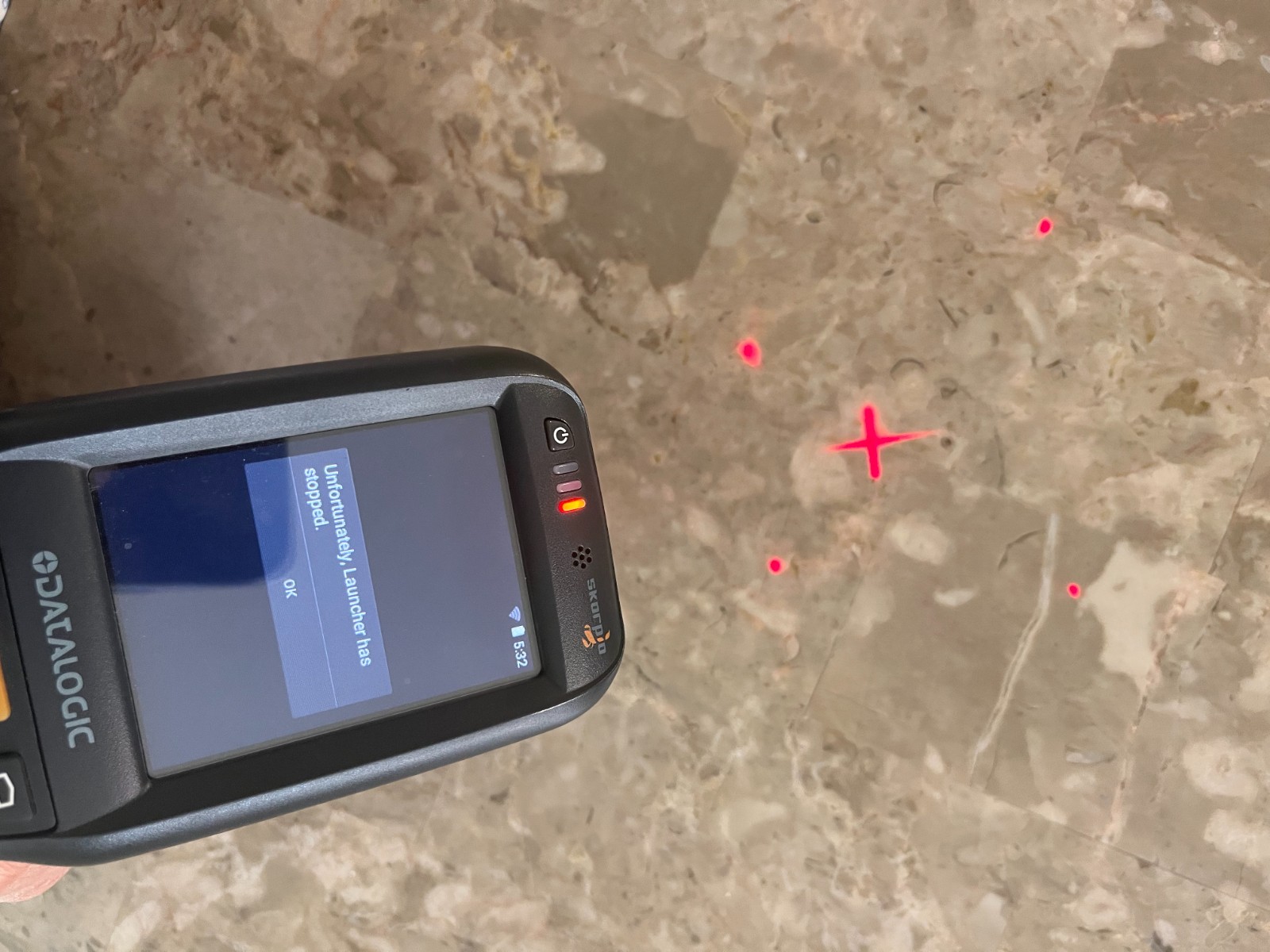 Datalogic Skorpio X4 3862E-SX4W Barcode Scanner Mobile Computer