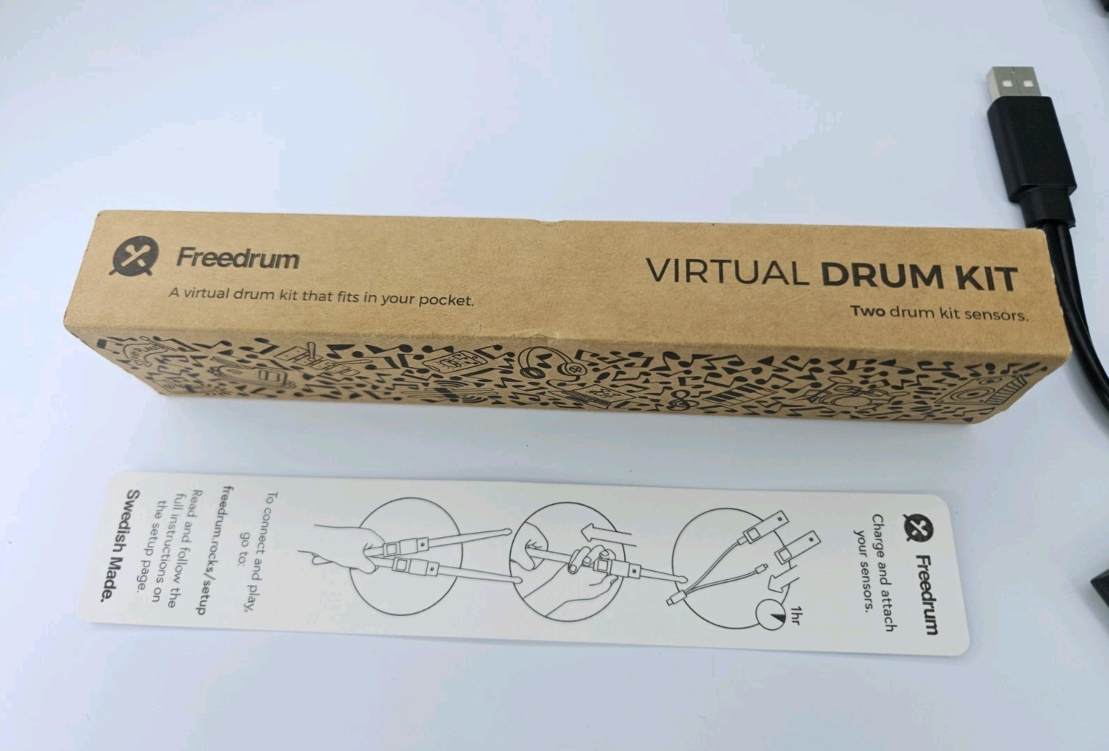 Freedrum Electronic Drum Sticks - Starter Kit!