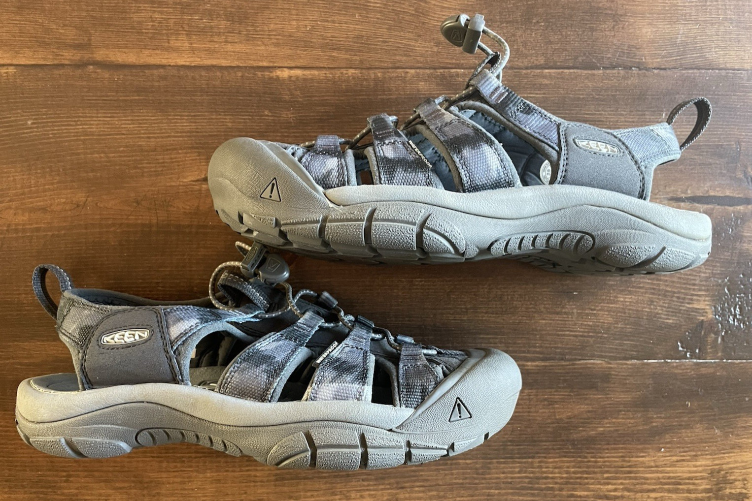 Keen Newport H2 Sandal Hiking Trail Waterproof Summer Shoes Gray Camo
