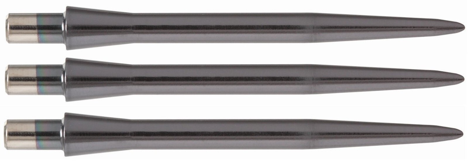 TARGET STORM BLACK SMOOTH 26mm STEEL TIP DART REPLACEMENT POINTS PACK OF 3