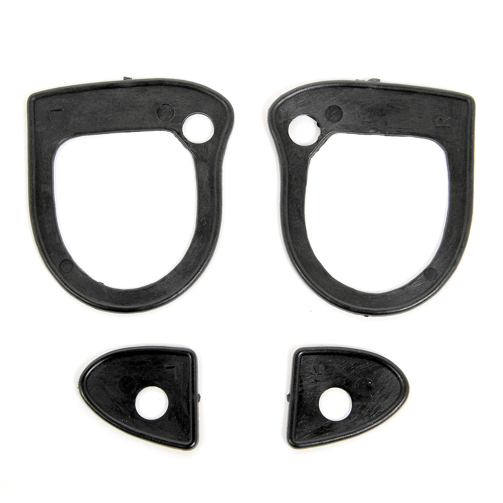 65-66/69-70 Ford Mustang & 66-77 Bronco Outside Door Handle Gasket Pad 4pc Set