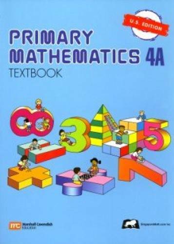 Primary Mathematics 4A Textbook U.S. Edition - Paperback - GOOD