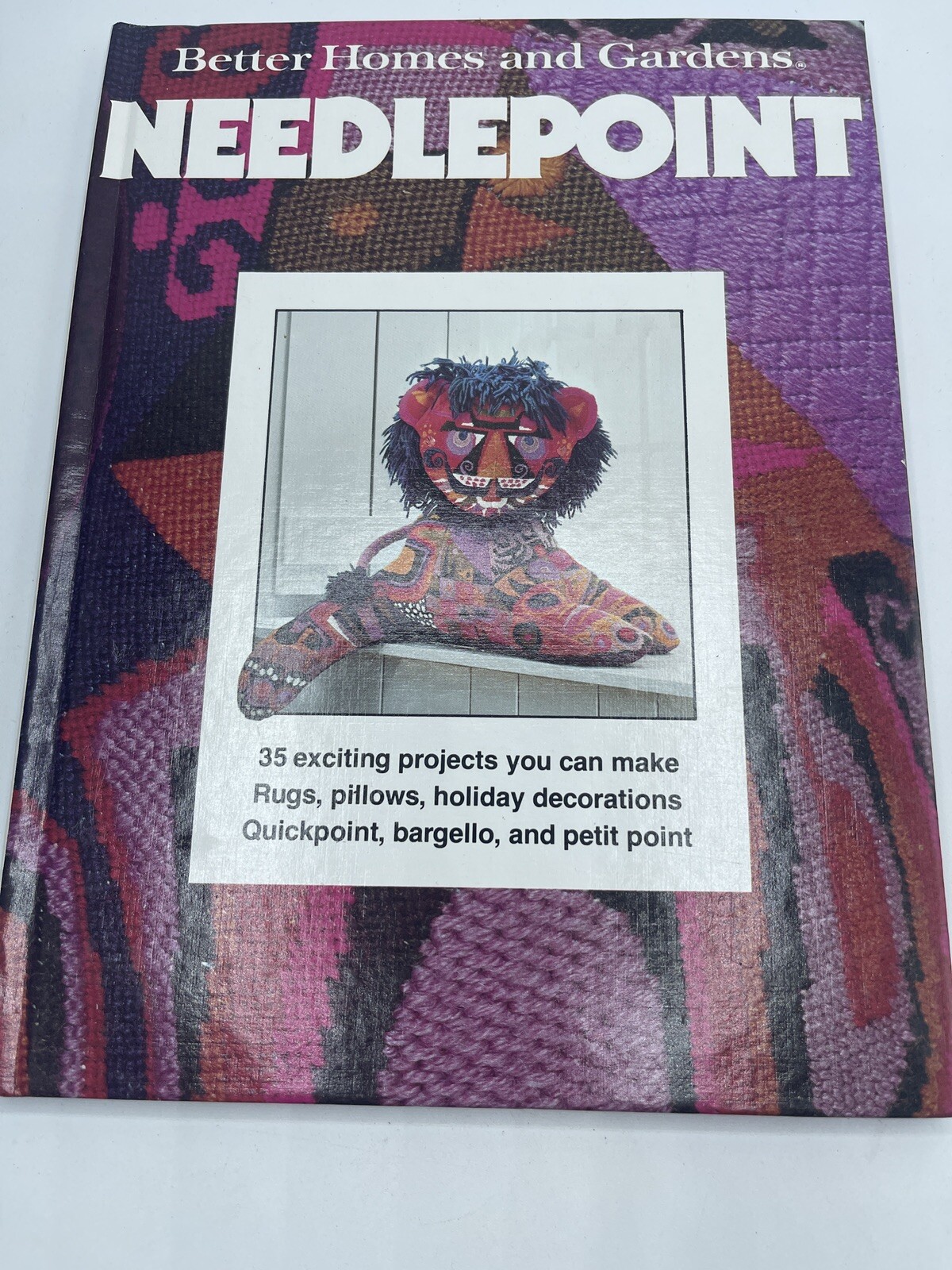 Vintage 1978 Better Homes and Gardens Needlepoint  Book 35 Projects Hardback