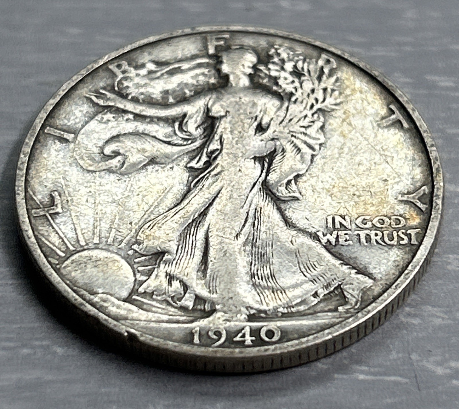 1940-S Half Dollar Lady Liberty Walking