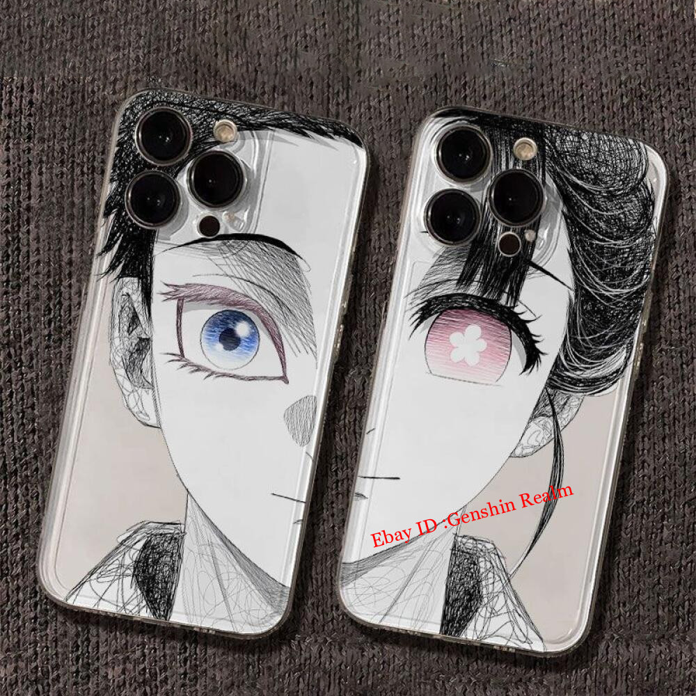 Anime Demon Slayer Akaza/Hakuji Custom Phone Case Figure Collection Gift