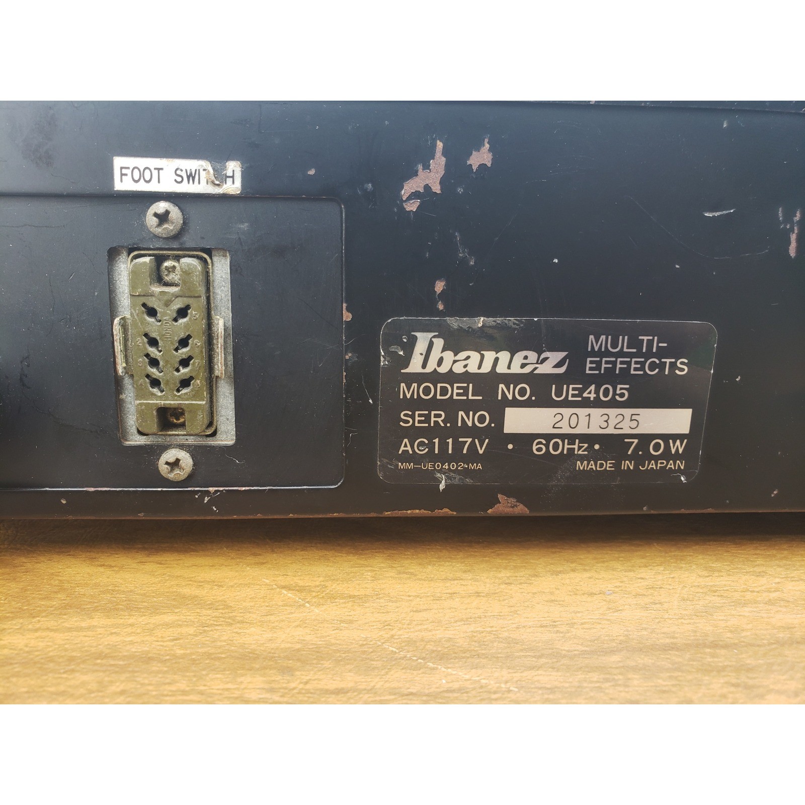 Ibanez UE405 Multi Effects Guitar Rack Mount Compressor Chorus Delay plus Extras