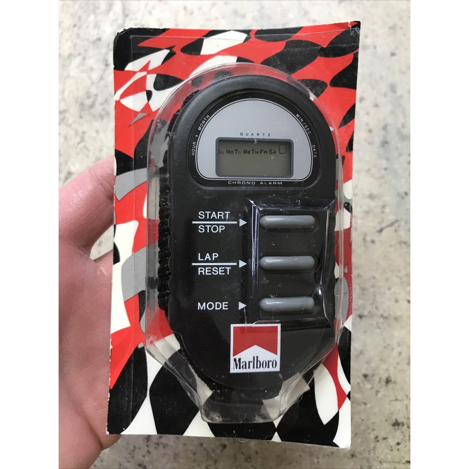 Marlboro Stopwatch With Lanyard Vintage Collectable - Marlboro Miles - Fast Ship