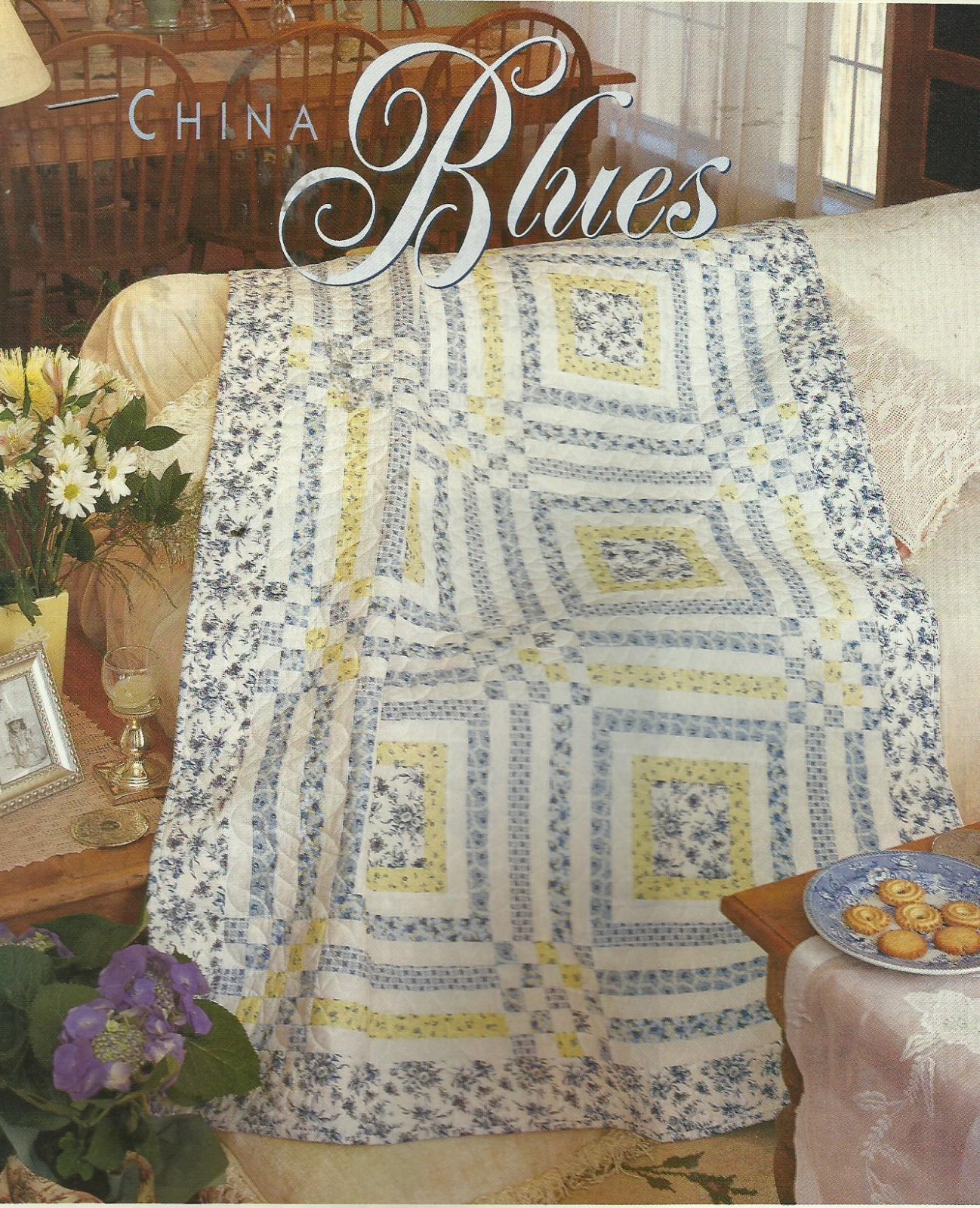 D0140 CHINA BLUE QUILT PATTERN/INSTRUCTIONS
