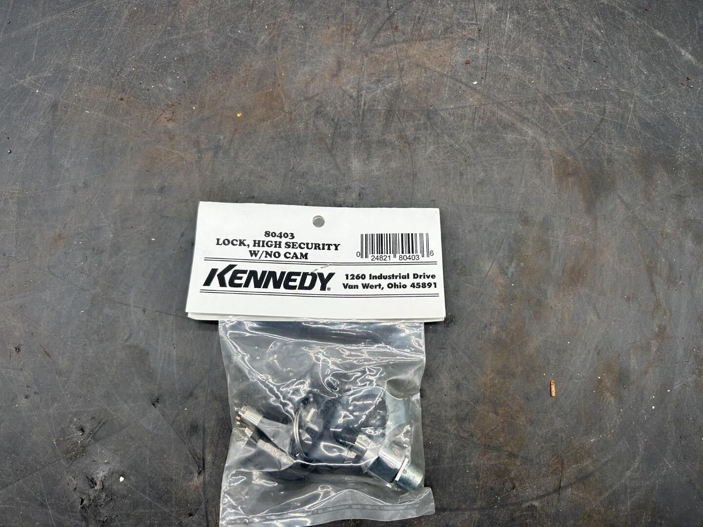 Kennedy 80403 High Security Tubular Lock & Key Set (No Cam)