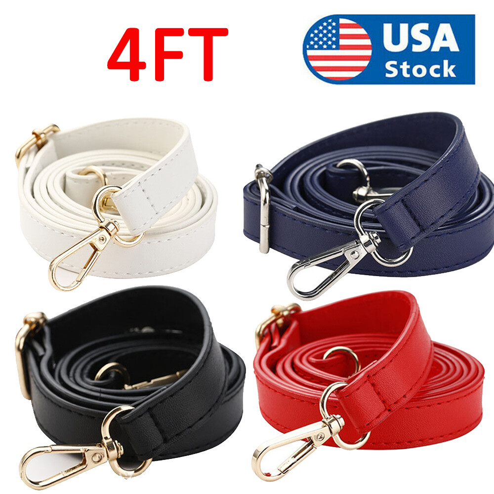 Adjustable Leather Shoulder Bag Belt Strap Crossbody Replacement Handbag Handle