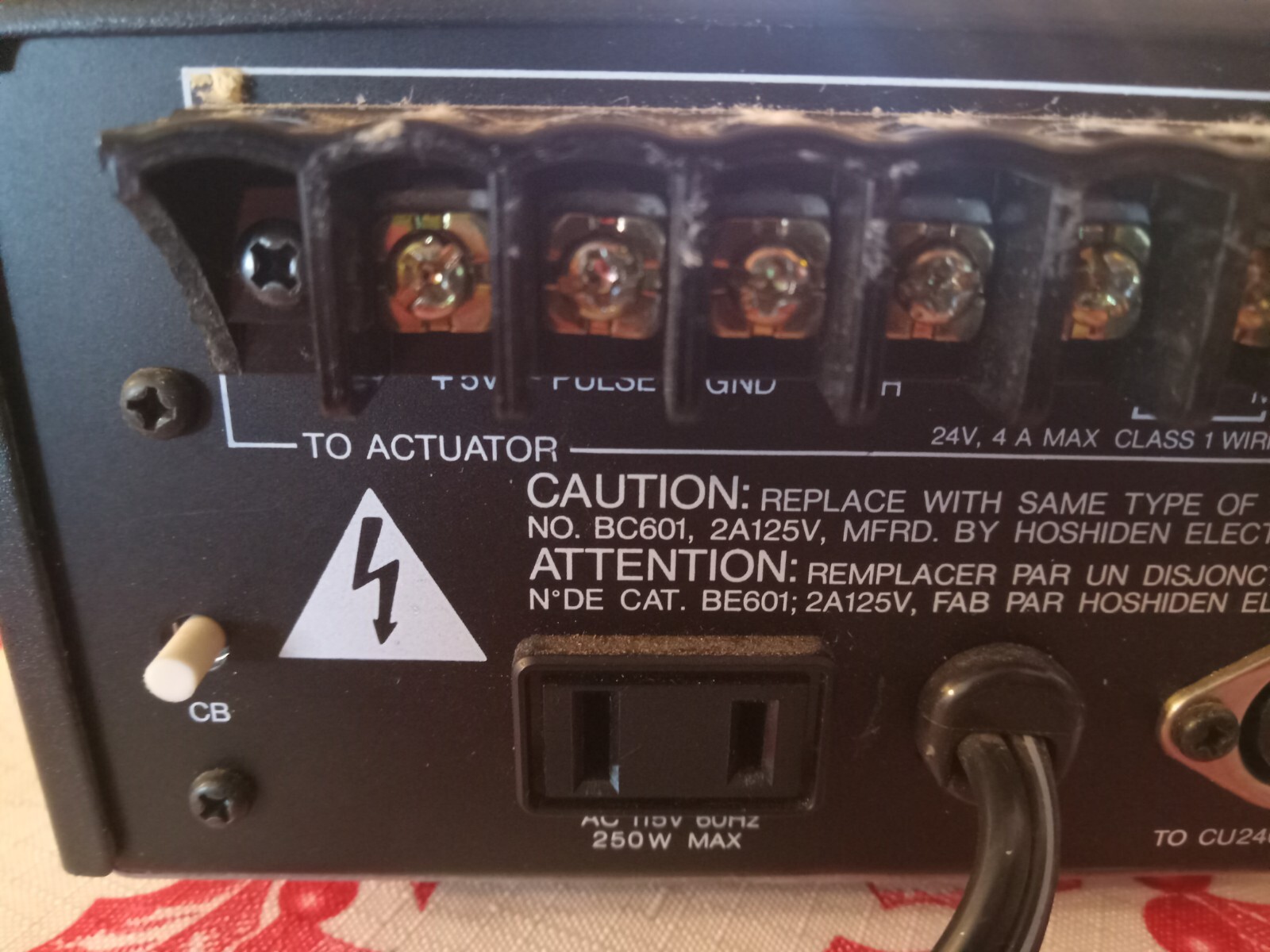General Instrument 2000PS Antenna Positioner/Actuator Power Supply