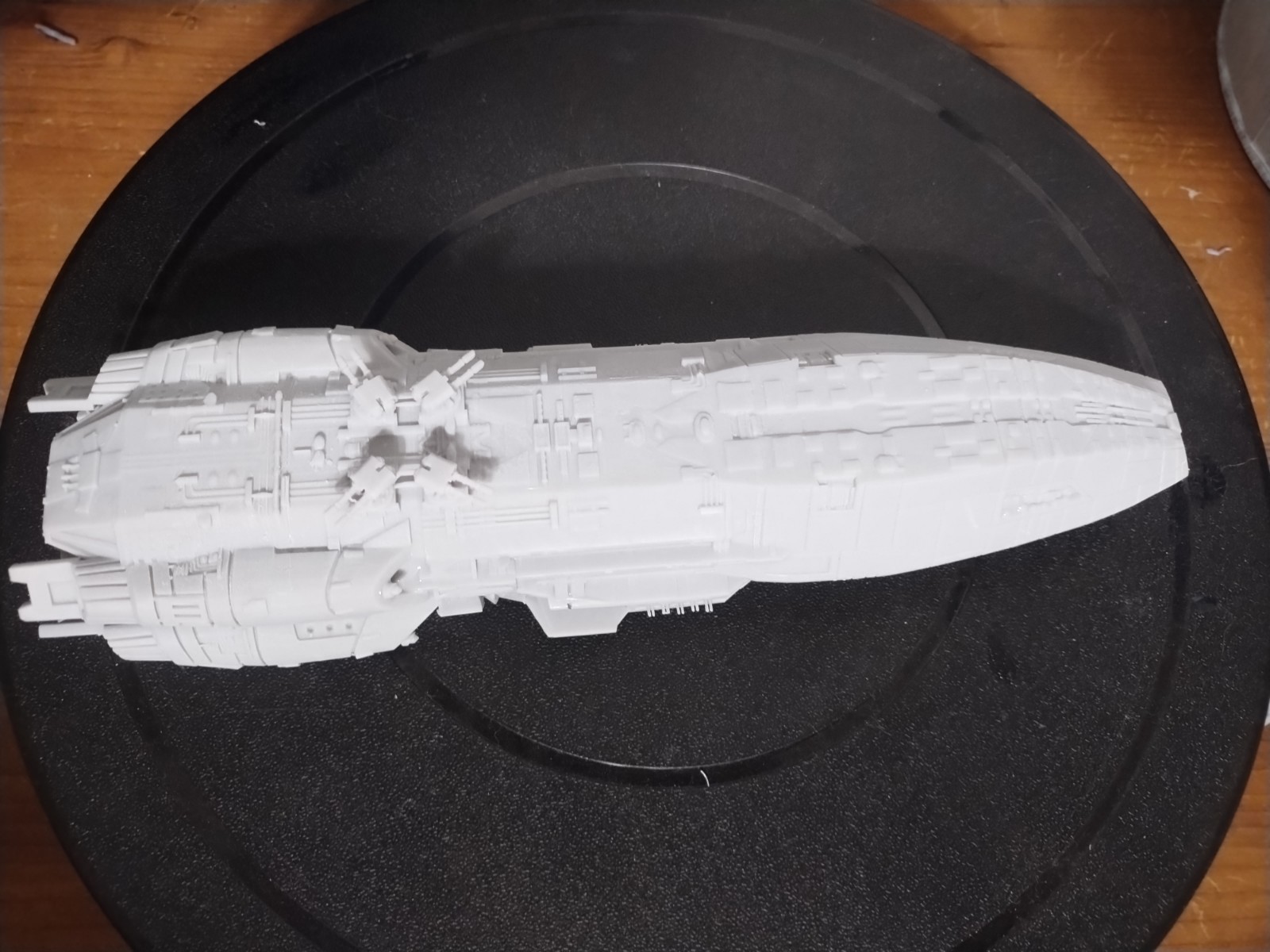 Battlestar Galactica Heavy Cruiser 3d Resin Print, 8.75"