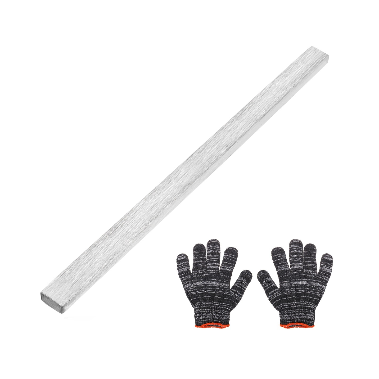 304 Stainless Steel Flat Bar 15/64" Thickness 3/8" Width 7-7/8" Long