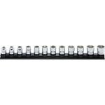 Ko-Ken Z-Eal 3/8 9.5mm SQ. Hex Socket Rail Set 12pcs RS3400MZ/12 Japan Yamashita