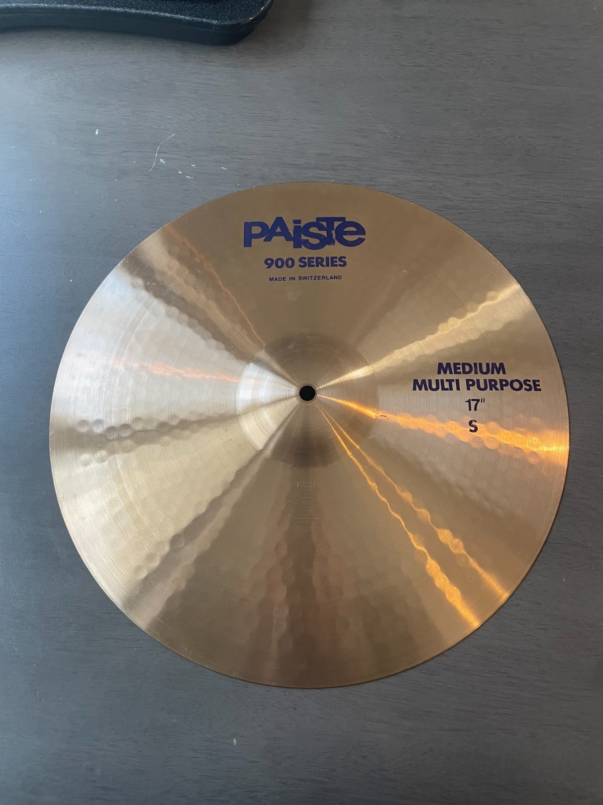 17” Paiste Steve Jordan style hi hat (900 Medium Multi / 3000 Rude Crash/Ride)