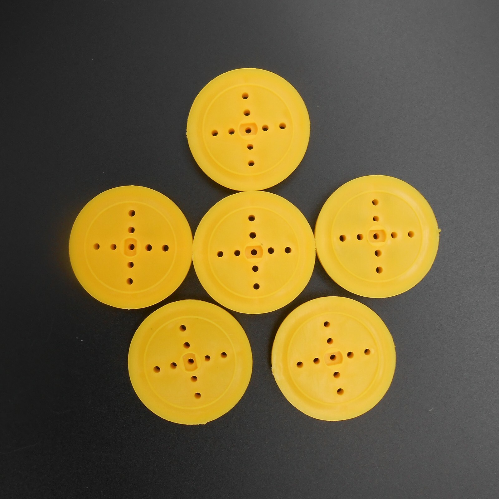 5Pcs 362A 36MM Plastic Eccentric Pulley TT D Bore 2MM 1.95MM 2.05MM 1.95MM Holes
