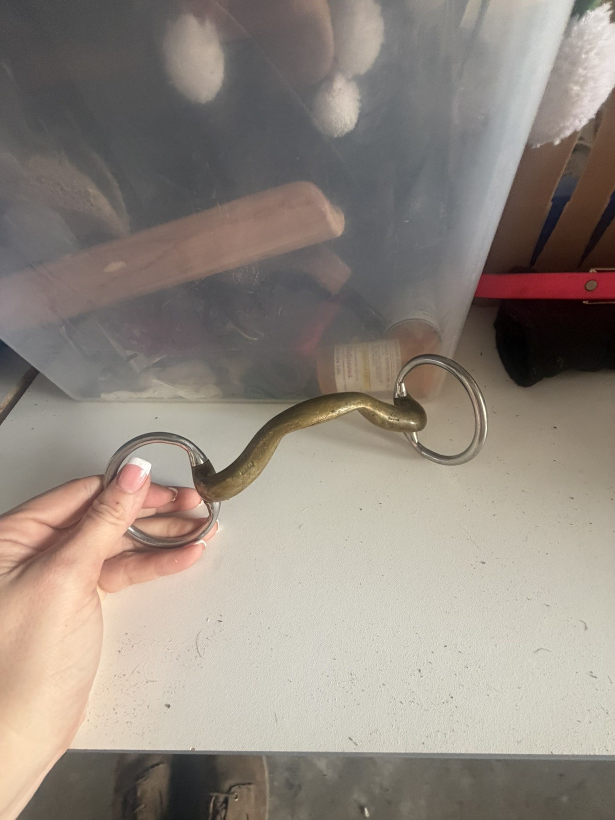KK Aurigan Germany Stamped Eggbutt Correction Ported snaffle