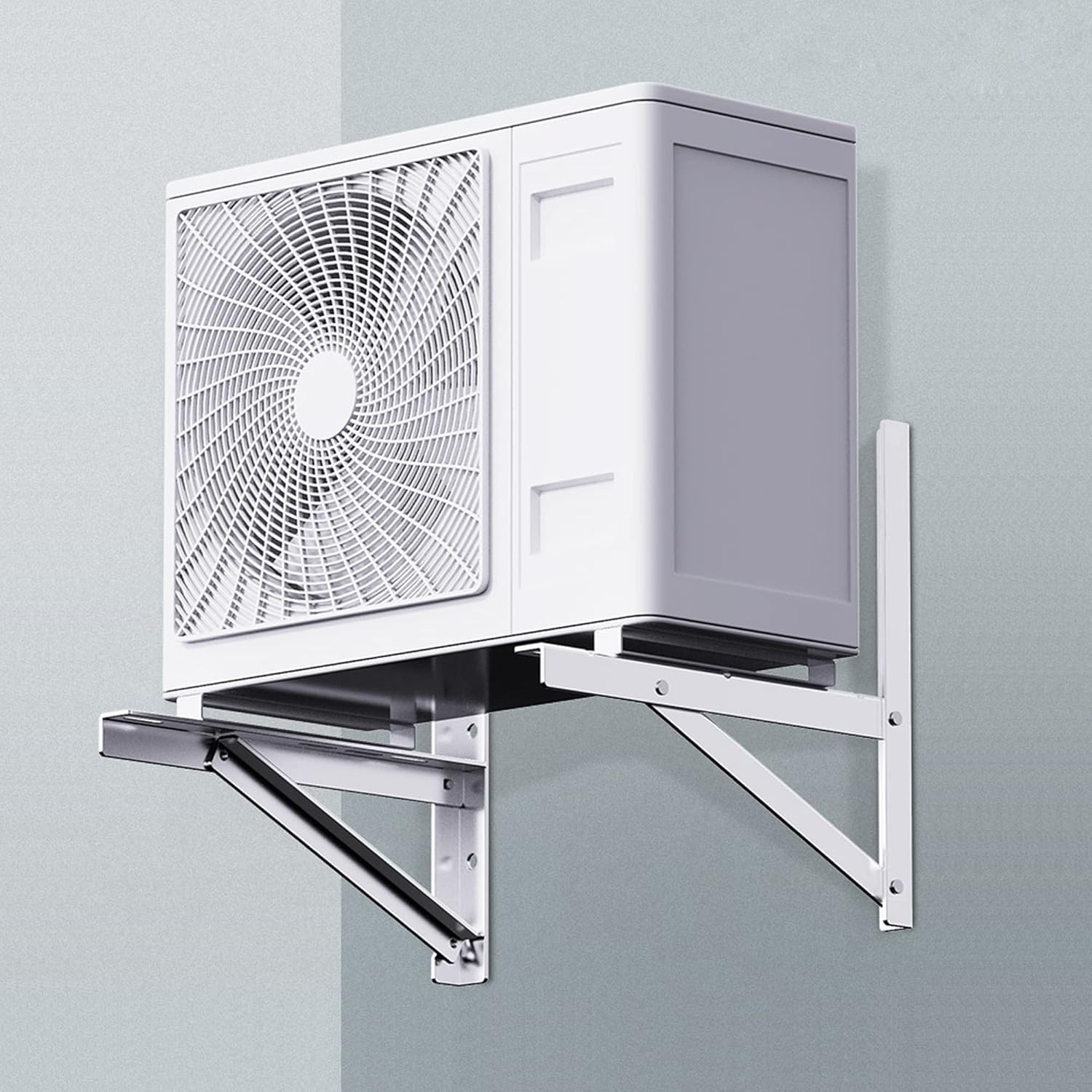 600LBS Steel Mini Split Wall Mount Bracket For Air Conditioner Condensing Units