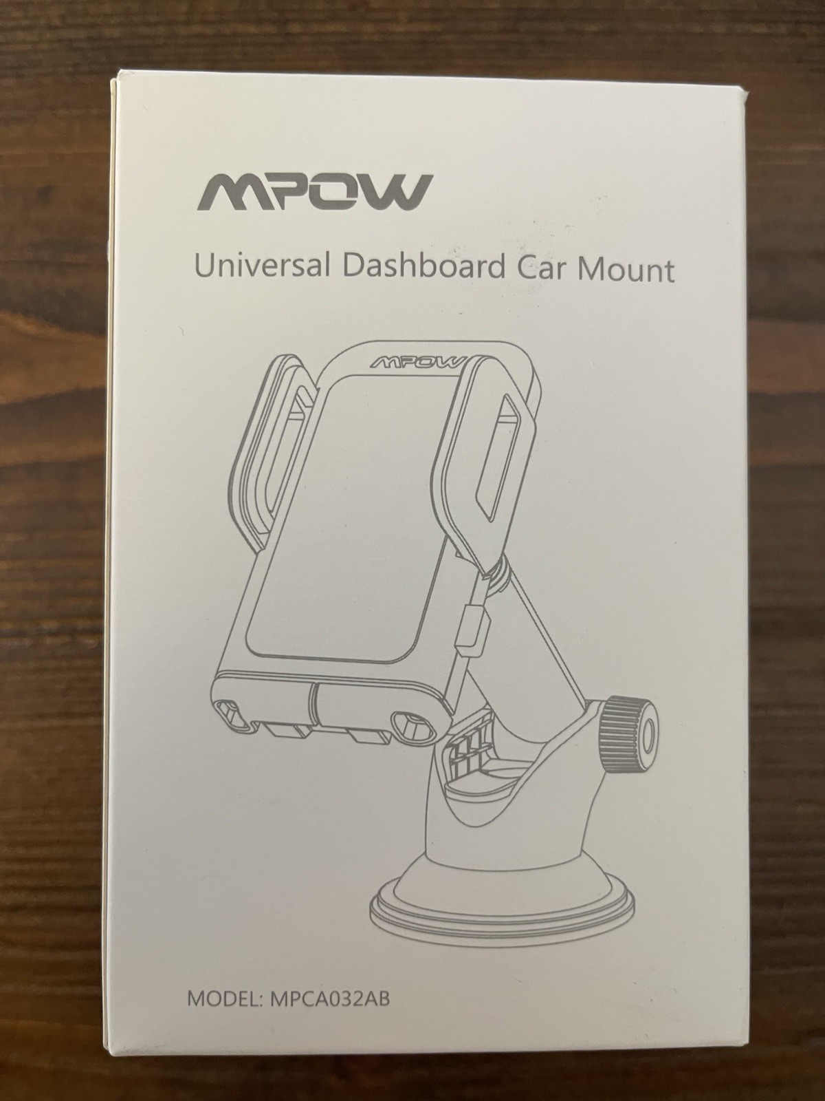 MPOW Universal Dashboard Car Mount For Cell Phone-Model MPCA032AB-IN BOX