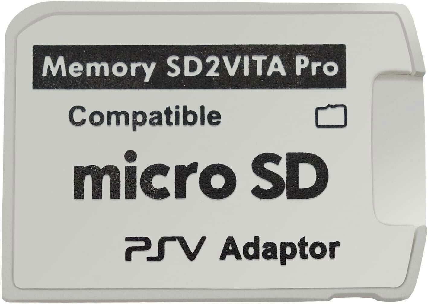 SD2VITA V5.0 PSVSD Micro Memory Pro SD Card TF Adapter For PSV1000 PSV2000 new