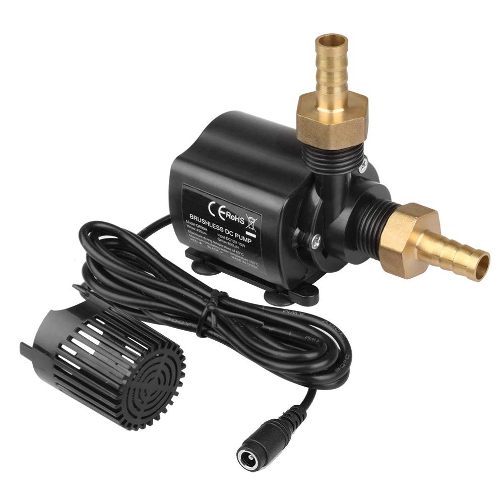 DC 12V Submersible Water Pump Aquarium Pond Fountain Adjustable Max 210 GPH