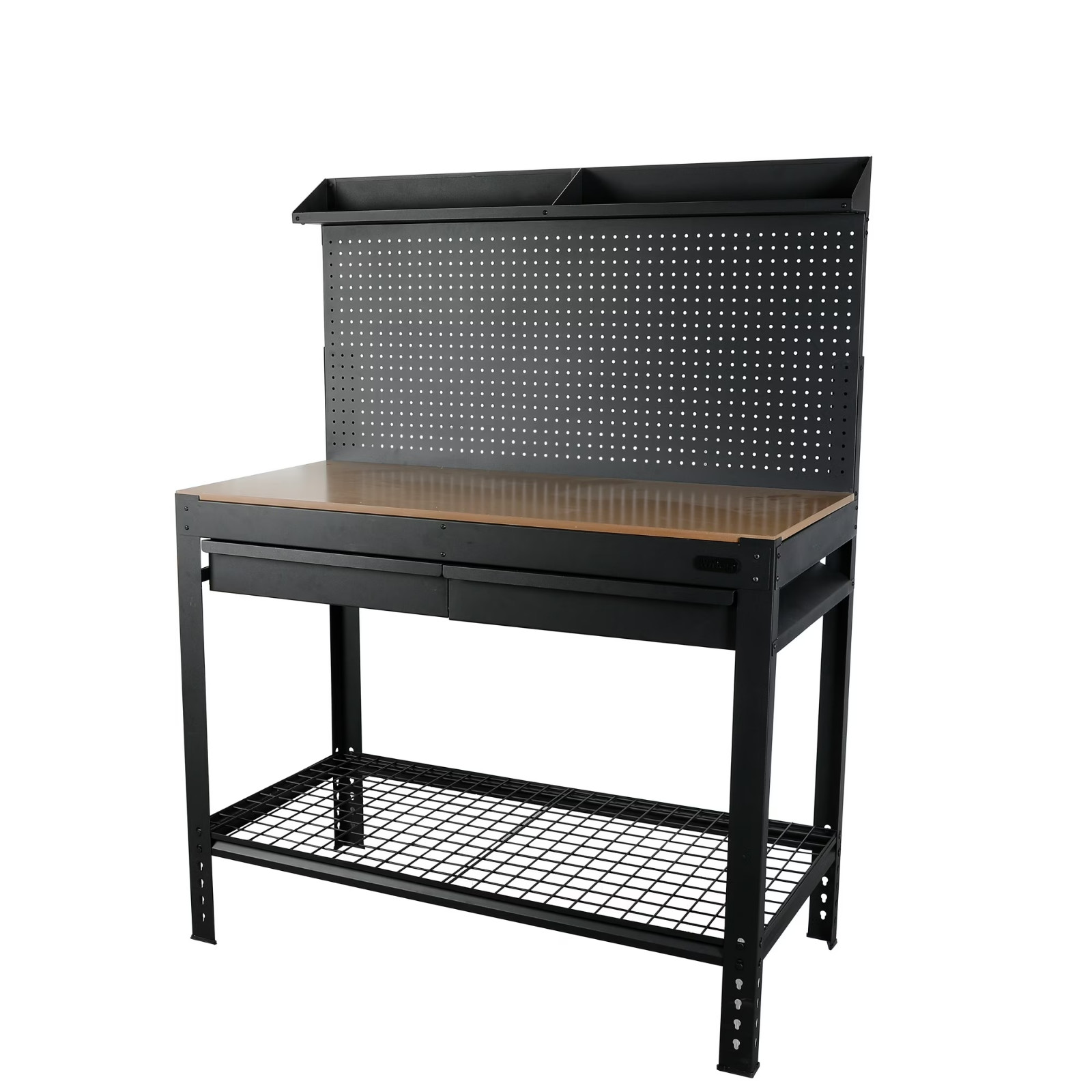 Hyper Tough 48-inch Steel Workbench with Steel Mesh